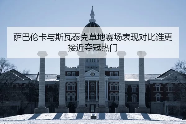 萨巴伦卡与斯瓦泰克草地赛场表现对比谁更接近夺冠热门