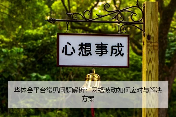 华体会平台常见问题解析：网络波动如何应对与解决方案